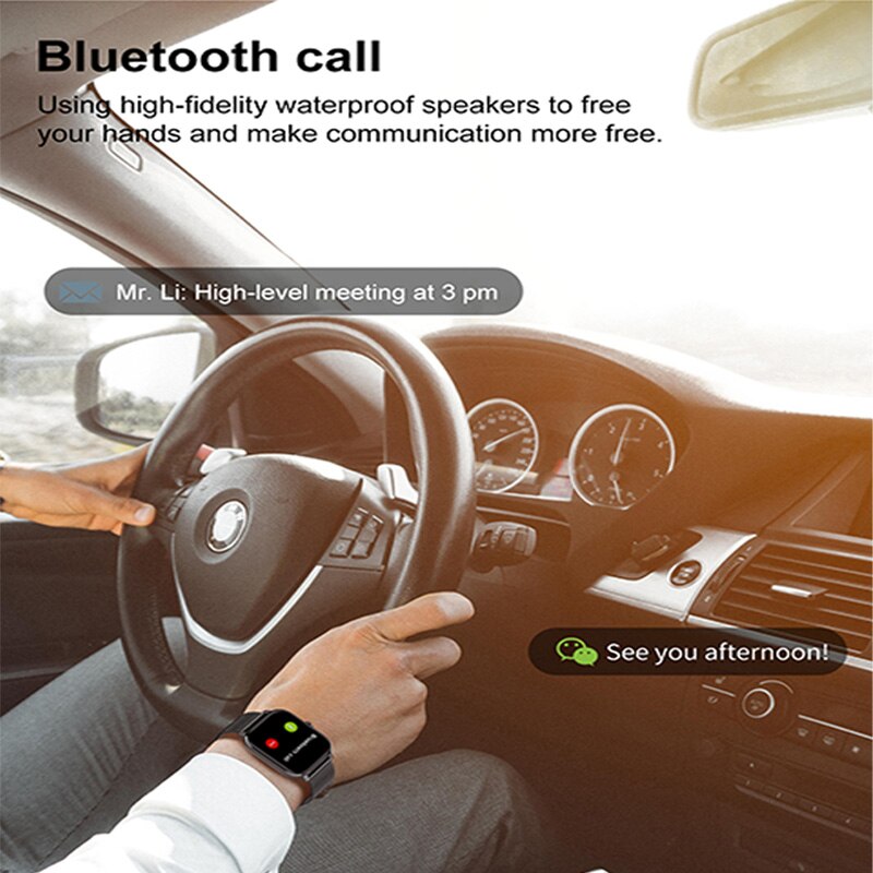 Cobrafly DT35+ Smart Watch Men Women 1.75inch Bluetooth Call Watches ECG PPG - Emete store