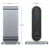 12 in one docking station Typec vertical multi interface suitable for Apple, Huawei, Mac docking stations