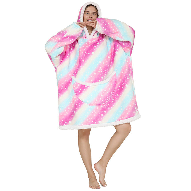 Comfy Hooded Fleece Blanket - emete Store