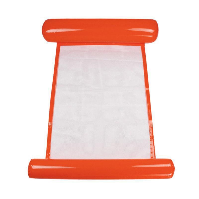 Water Hammock Single People Increase Inflatable Air Mattress Beach Lounger Floating Outdoor Foldable Sleeping Bed Chair