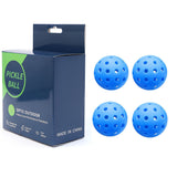 74mm 40 hole color box plastic PE hard outdoor Weifu hole ball Pickleball Ball