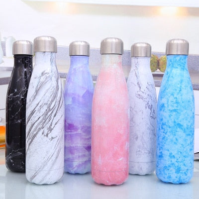 304 Stainless Steel Coke Bottle Vacuum Flask Creative Tide Brand Outdoor Sports Water Bottle Thermos Bottles 500ml