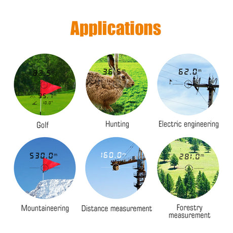 Golf Laser Rangefinder Telescope 600 Meters - Emete store