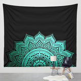 150*200cm  Mandala Tapestry Wall Hanging Witchcraft Hippie Beach Throw Rug Moon Travel Boho Bohemian Home Art Psychedelic Tapestries Decor