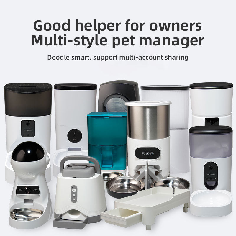 Wifi Smart APP Pet Feeder Household use Microchip Dog Automatic Pet Feeder Automatic Pet Feeder - Emete store