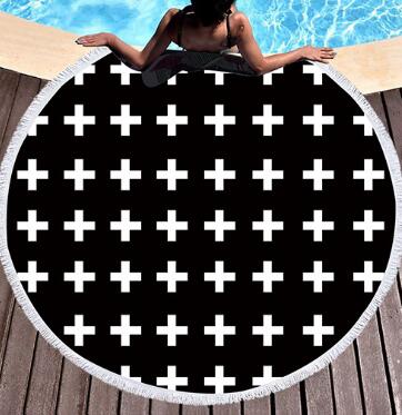 Bedding 3D printing Round Kawaii  Beach towel home textile  Beach Towel Tapestry Blanket