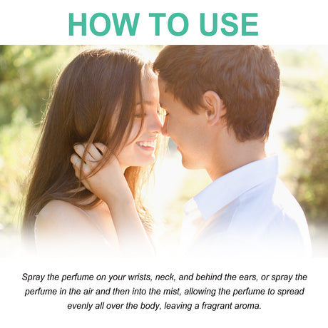 Enchanted Cologne Perfume, Gentle And Long-Lasting Charming Fragrance Behind The Neck And Ears Exudes A Unique Charm Couple Dating Perfume - Emete store