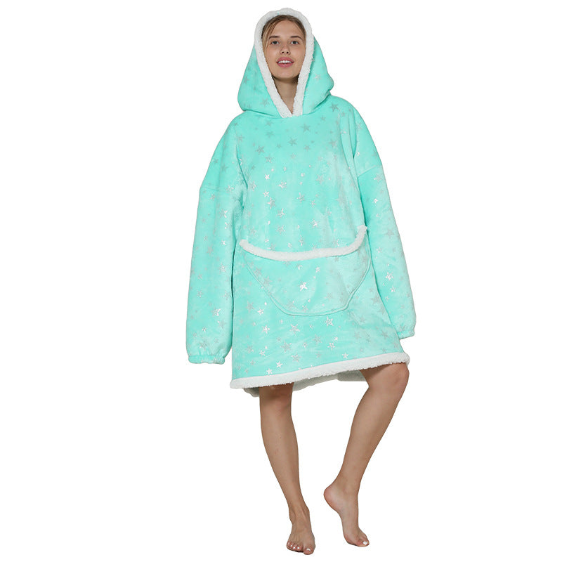 Comfy Hooded Fleece Blanket - emete Store