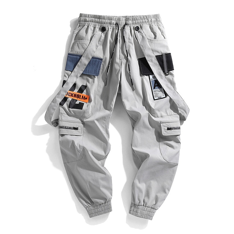 CHAIFENKO New Hot Jogger Leisure Sports Trousers Men Hip Hop Streetwear Beam Foot Cargo Pants Fashion Printing Men Pants