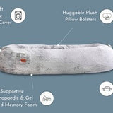 Dog Bed for Humans Portable Pet Bed Giant Dog Bed Human Bed Cat Bed Dog Bed - Emete store