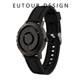 EUTOUR Magnetic Ball Men's Personality Creative Watch Tide Black Technology Cool Concept Frameless Design Watch - Emete store