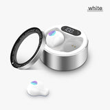 x26 Ultra Small Mini Hidden Wireless Bluetooth 5.0 Earphone Touch Control Portable Charging Case Earbuds TWS Sport Headset - Emete store