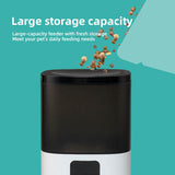 Wifi Smart APP Pet Feeder Household use Microchip Dog Automatic Pet Feeder Automatic Pet Feeder - Emete store
