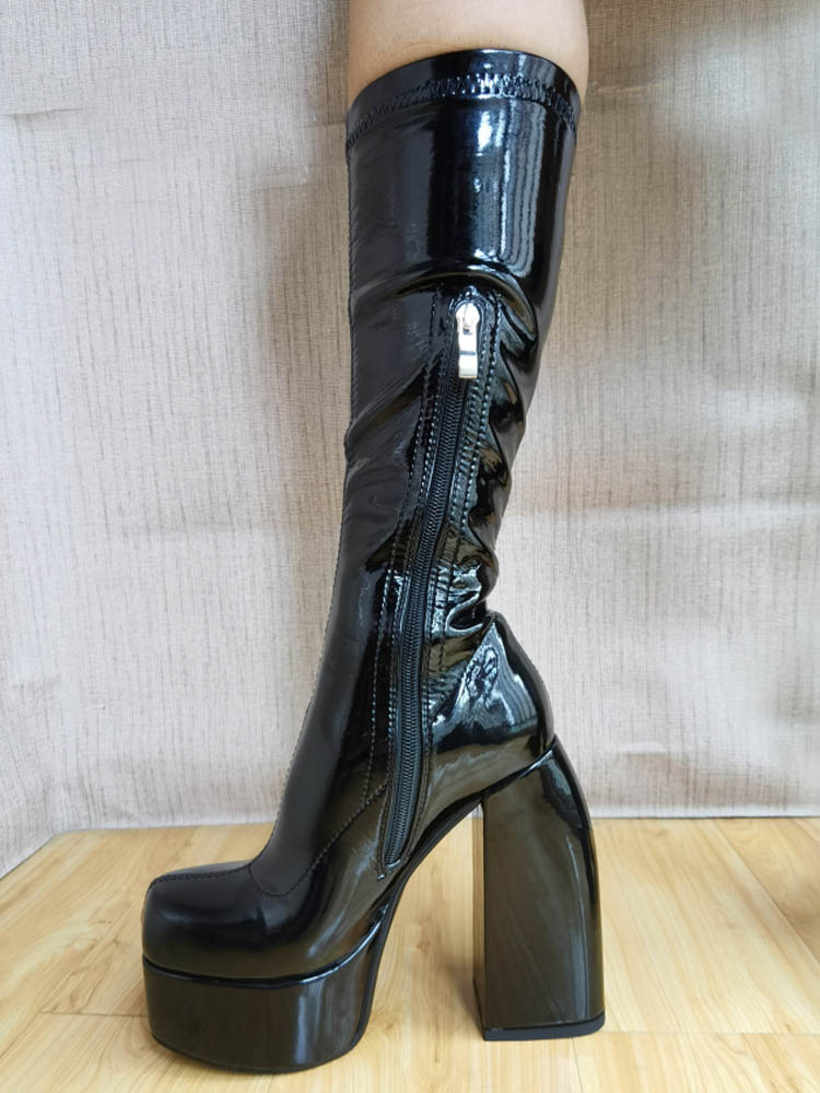 Stylish Over-the-Knee Platform Boots eprolo