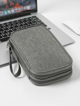 New Flat Digital Multifunctional Portable Travel Data Cable Storage Bag