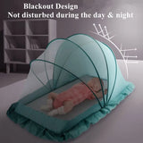 Crib Mosquito Net Encrypted Children Yurt Free Installation Portable Foldable Cribs Tent Cradle Bed Sleeping Pad москитная сетка