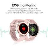 Full Touch Smart Watch Women IP68 Waterproof Bracelet ECG Heart Rate Monitor Sleep Monitoring Sports Smartwatch For Ladies - Emete store