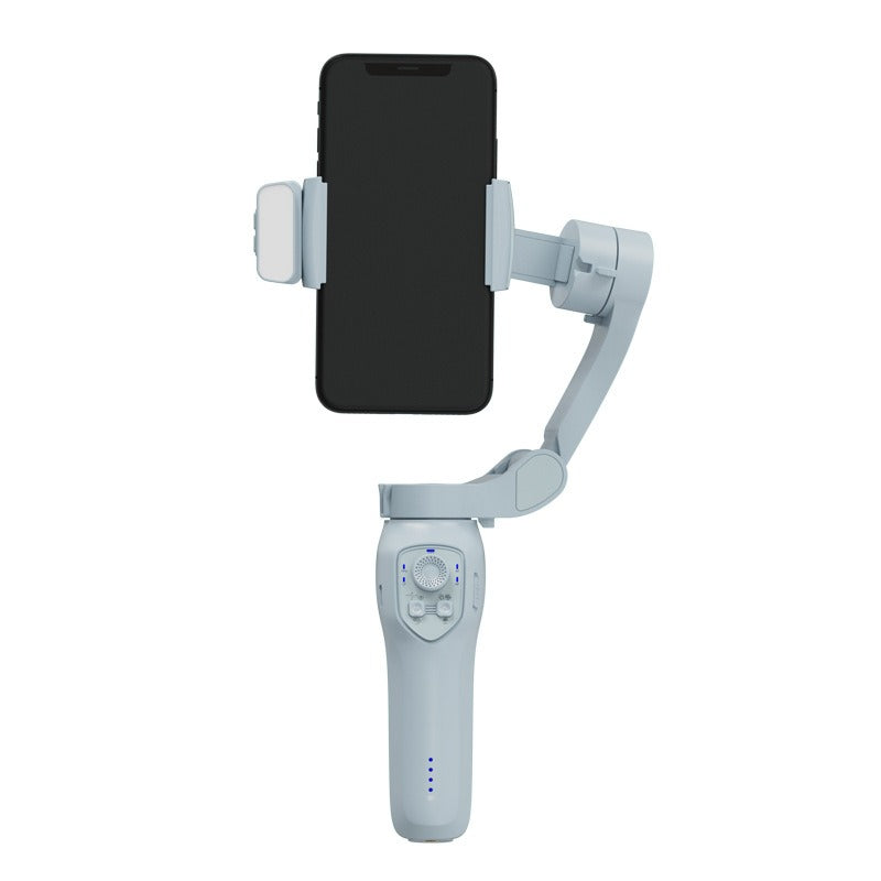 Mobile phone stabilizer handheld PTZ three-axis anti shake Tiktok live shooting vlog photo recording video selfie rod - Emete store