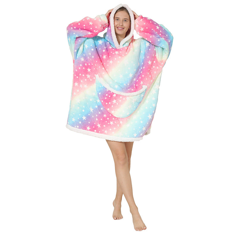 Comfy Hooded Fleece Blanket - emete Store