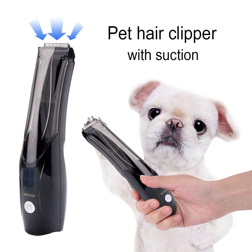 Automatic hair clipper ceramic blade pet clipper cat and dog trimmer hair trimmer electric clipper pet specific - Emete store