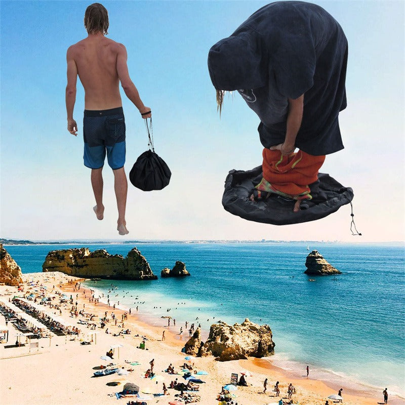 Beach swimming suit storage bag diving suit storage bag diving suit replacement pad black storage bag