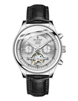 SenorsSN170 Automatic Mechanical Watch Men Luxury Military Leather Wrist Watch Man Clock Fashion Chronograph Wristwatch - Emete store