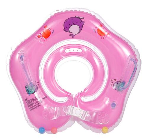 Inflatable Circle Swim Neck Ring Infant Swimming Accessories Swim Neck Baby Tube Ring Safety Neck Float Circle Bathing