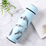 Feather Stainless Steel Vacuum Flasks Tumbler Coffee Travel Mug Thermos Thermal Water Bottle for Tea Car Cup