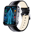 F300 smartwatch ECG electrocardiogram monitoring SOS fall alarm blood glucose and blood pressure watch HRV report - Emete store