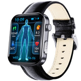 F300 smartwatch ECG electrocardiogram monitoring SOS fall alarm blood glucose and blood pressure watch HRV report - Emete store
