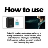 Glamor Perfume, Refreshing Mild Not Pungent Long - Lasting Fragrance Natural Fragrance Dating Niche Perfume - Emete store