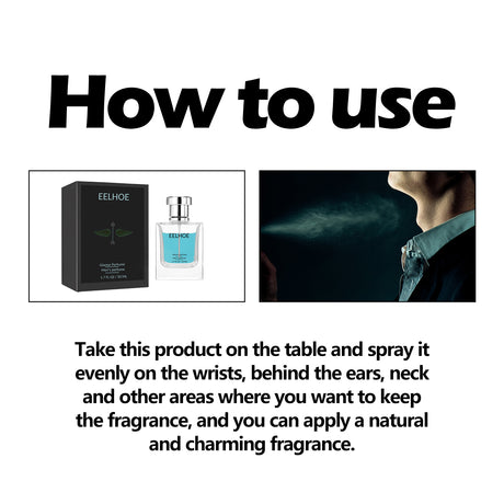 Glamor Perfume, Refreshing Mild Not Pungent Long - Lasting Fragrance Natural Fragrance Dating Niche Perfume - Emete store