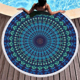 Bedding 3D printing Round Bohemian Beach towel home textile  Beach Towel Tapestry Blanket