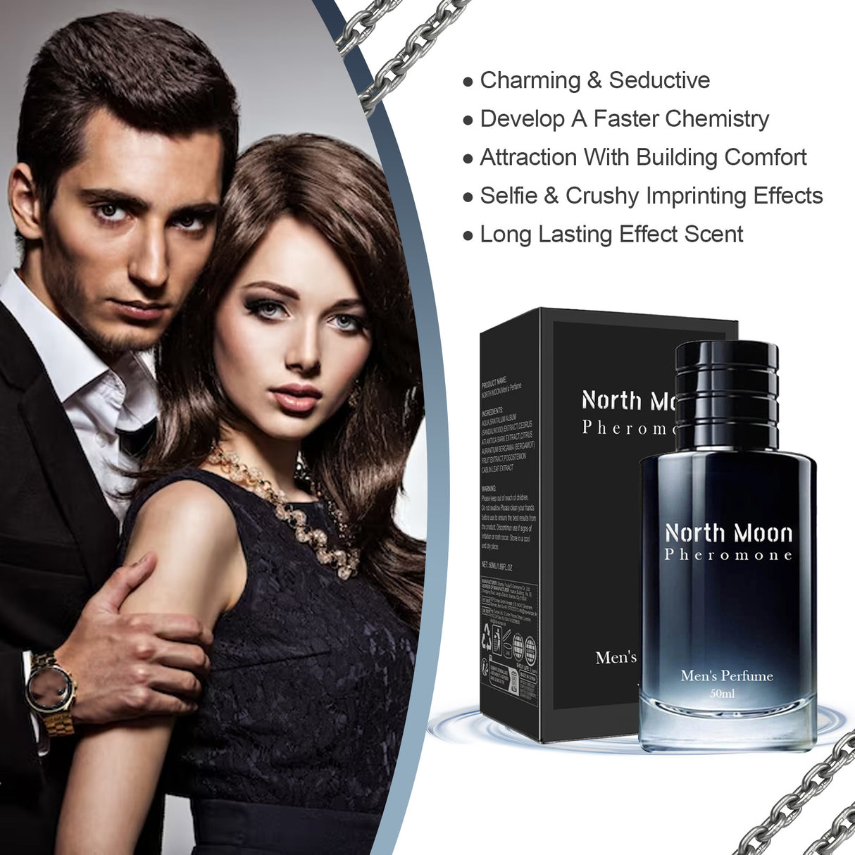Men's Perfume, Long-Lasting Light Fragrance Fresh Niche Perfume Men And Women Mood Atmosphere Dating Perfume - Emete store