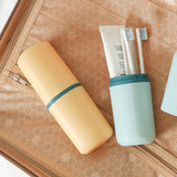 Travel Wash Cup Toothbrush Toothbrush Toothpaste Storage Box