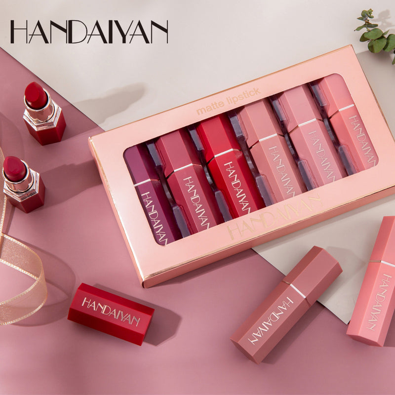 HANDAIYAN Matte Lipstick Gift Box Set of 6 - Emete Store