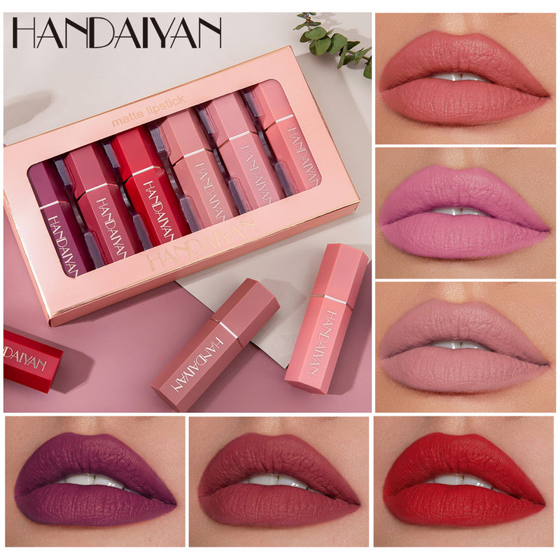 HANDAIYAN Matte Lipstick Gift Box Set of 6 - Emete Store