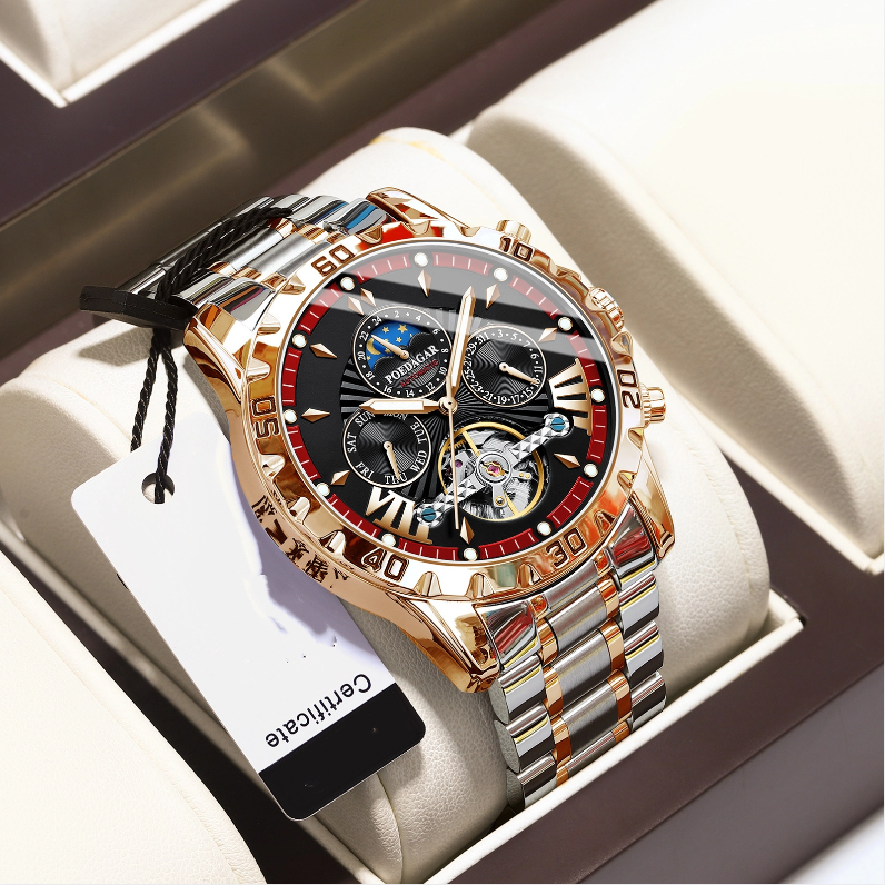 Swiss Brand Waterproof Automatic Mechanical Watch for Men - Emete store