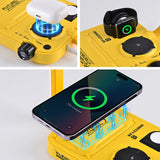 CNON Trendy Multi functional Wireless Charging Atmosphere Light Phone Earphones Watch Three in One RGB Colorful Light Intelligen - Emete store