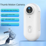 Thumb Bike Camera Magnetic Back Clip Sports Camera Thumb Recorder Pet - Emete store