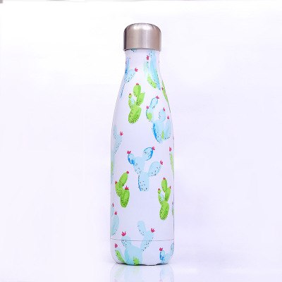 304 Stainless Steel Coke Bottle Vacuum Flask Creative Tide Brand Outdoor Sports Water Bottle Thermos Bottles 500ml