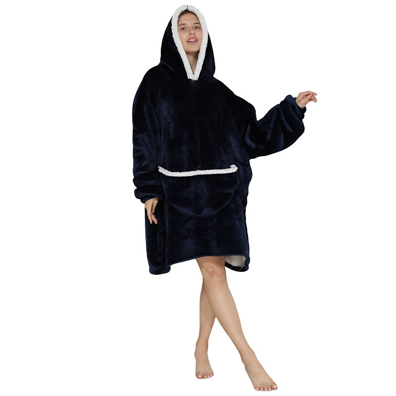 Comfy Hooded Fleece Blanket - emete Store