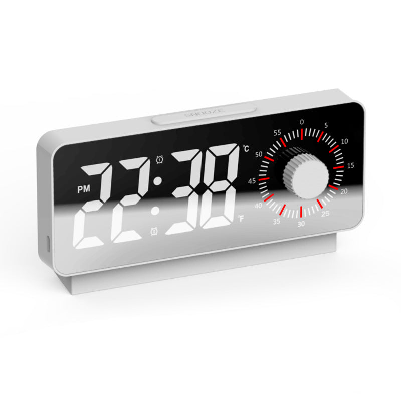 Creative Dual Display Alarm Clock with Countdown & Multifunction eprolo