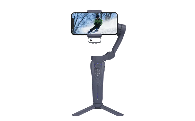 F12 mobile phone 3-axis anti shake stabilizer Tiktok live broadcast camera PTZ AI intelligent tracking face recognition - Emete store