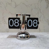 Retro Small Balance Automatic Flipping Clocks Living Room Desktop Clocks - Emete Store