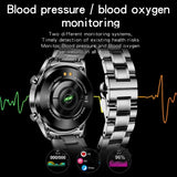 Multifunctional Smart Watch Bluetooth Call Pedometer Blood Pressure Heart Rate Detection Waterproof Watch - Emete store