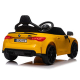 Yellow BMW M4 12v Kids ride on toy car 2.4G W/Parents Remote Control Three speed adjustable