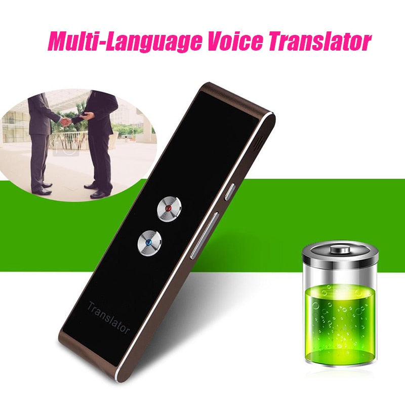 Portable Smart Voice Translator Upgrade Version for Learning Travel Business Meeting 3 in 1 voice Text Photo Language Translator - Emete store