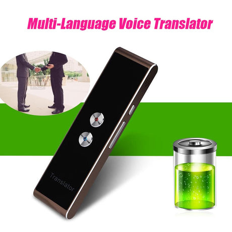 Portable Smart Voice Translator Upgrade Version for Learning Travel Business Meeting 3 in 1 voice Text Photo Language Translator - Emete store