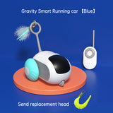 Remote Control Interactive Cat Car Toy USB Charging Chasing Automatic Self-moving Remote Smart Control Car Interactive Cat Toy P - Emete store